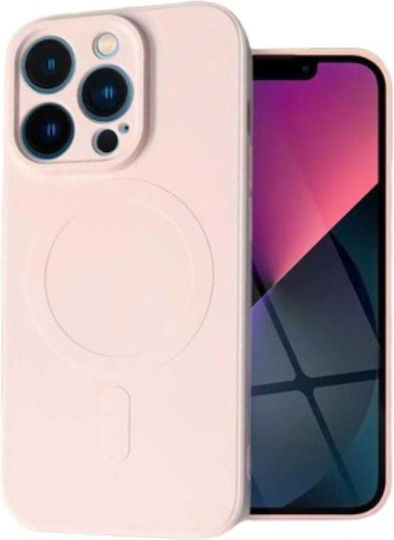 Tel Protect Umschlag Rückseite Silikon 2mm Rosa (iPhone 15 Pro Max)