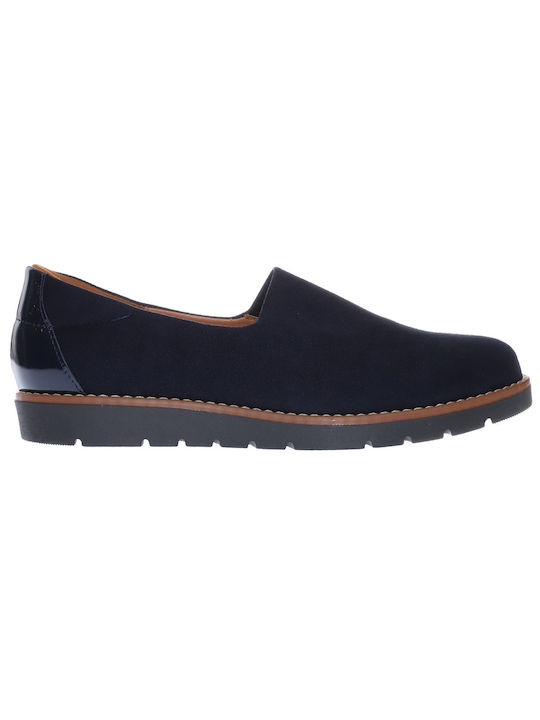 Malena Women's Moccasins in Blue Color