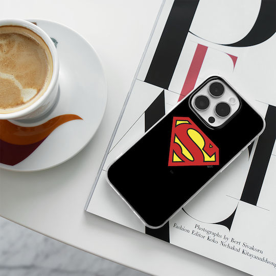 Dc Comics Back Cover Σιλικόνης Μαύρο (iPhone 14 Pro Max)