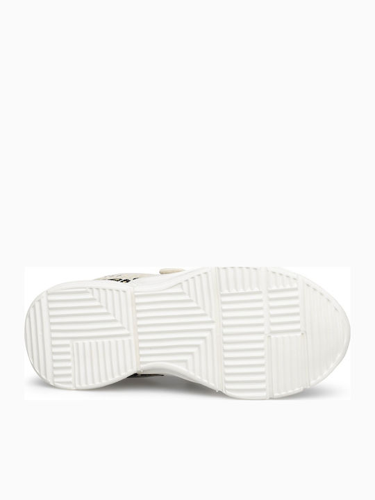 Kids Sneakers with Scratch White