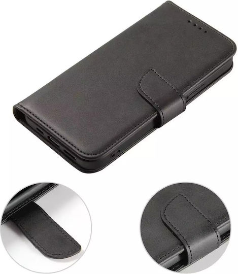 Hurtel Magnet Wallet Σιλικόνης Μαύρο (Xiaomi 14)