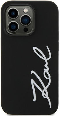 Karl Lagerfeld Plastic / Silicone Back Cover Black (iPhone 11)