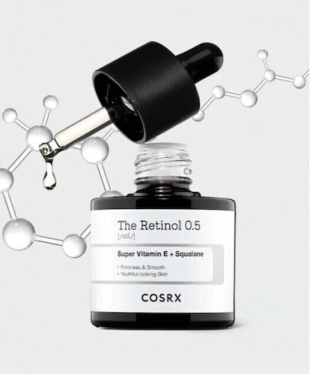 Cosrx The Retinol 0.5 Gesichtsöl mit Vitamin E für Anti-Aging 20ml