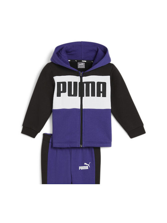 Puma Copilăresc Set de pantaloni de trening Colorblock