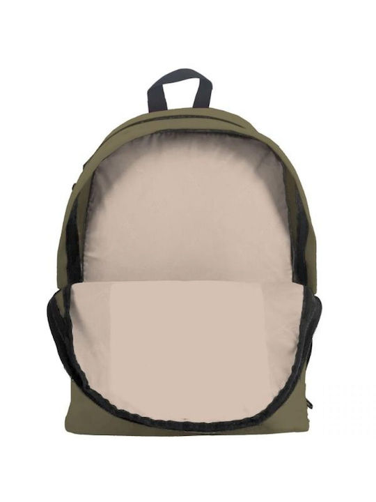 Must Monochrome Plus School Bag Backpack Junior High-High School in Beige color 25lt