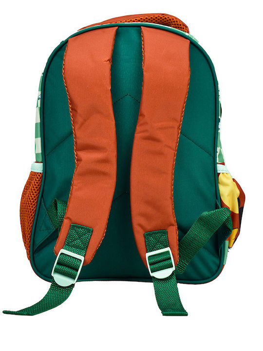 Gim Mickey Nature School Bag Backpack Kindergarten in Green color 15lt