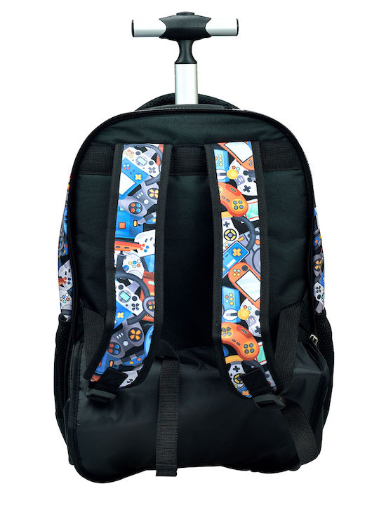 Back Me Up Schulranzen Trolley Grundschule Schwarz mit Flaschenhalter 30Liter