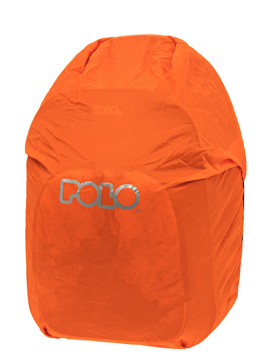 Polo Cryptic School Bag Backpack Junior High-High School Blue with Water Bottle Holder 23Liters 2024