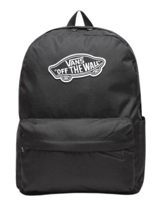 Vans OLD SKOOL CLASSIC School Bag Backpack Junior High-High School Black with Water Bottle Holder 22Liters