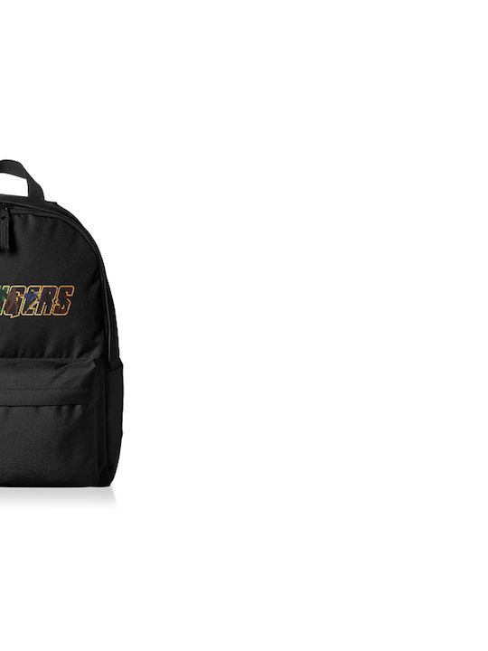 School Bag Backpack Junior High-High School Black