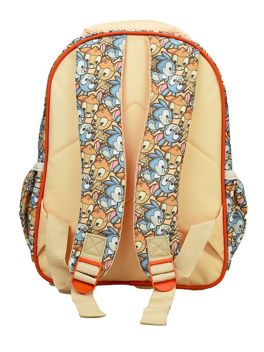 Gim Bambi Schulranzen Rucksack Kindergarten Mehrfarbig mit Flaschenhalter 12Liter