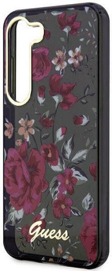 Guess Flower Collection Back Cover Πλαστικό / Σιλικόνης Χακί (Galaxy S23+)