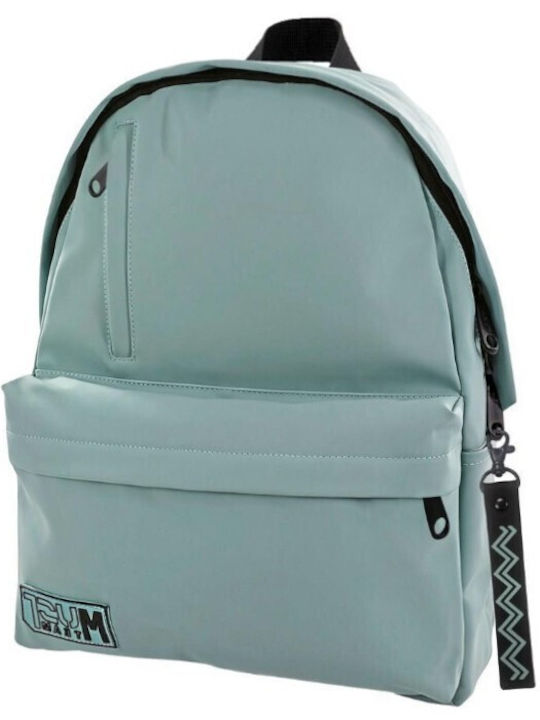 Must School Bag Backpack Junior High-High School in Turquoise color 20lt