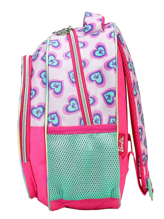 Gim Backpack School Bag Backpack Kindergarten Pink with Water Bottle Holder 12Liters