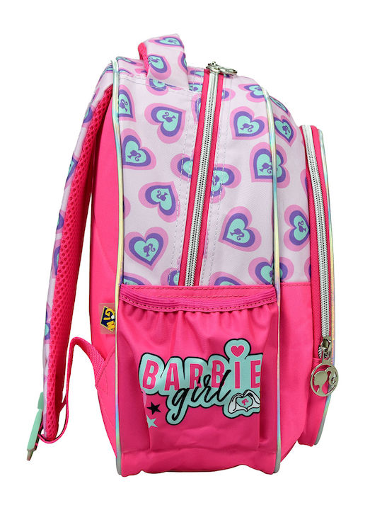 Gim Backpack School Bag Backpack Kindergarten Pink with Water Bottle Holder 12Liters