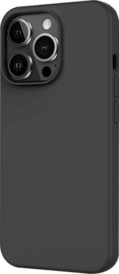 Beline Back Cover Σιλικόνης Μαύρο (iPhone 14 Pro Max)