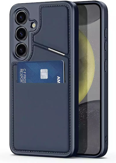 Dux Ducis Mag Back Cover Piele / Piele artificială Albastru (Galaxy S24)