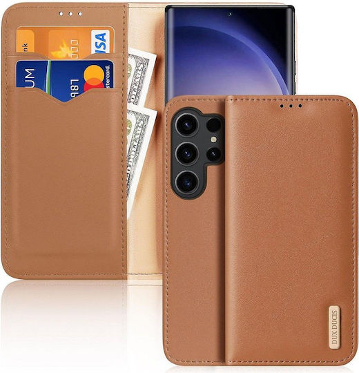 Dux Ducis Hivo Back Cover Piele Maro (Galaxy S24+)