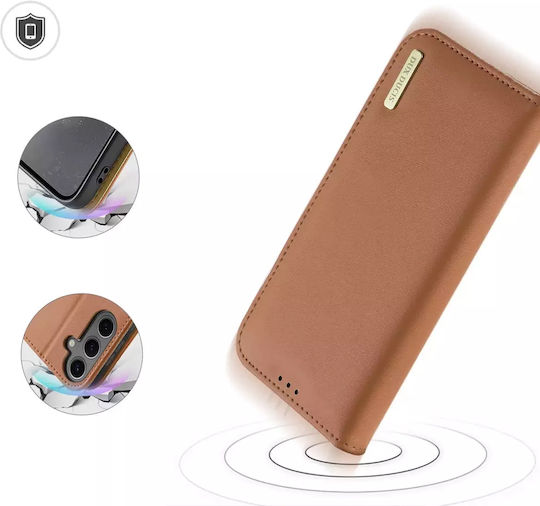 Dux Ducis Hivo Back Cover Piele Maro (Galaxy S24+)