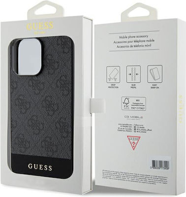 4g Stripe Collection Back Cover Plastic Gray (iPhone 15 Pro Max)