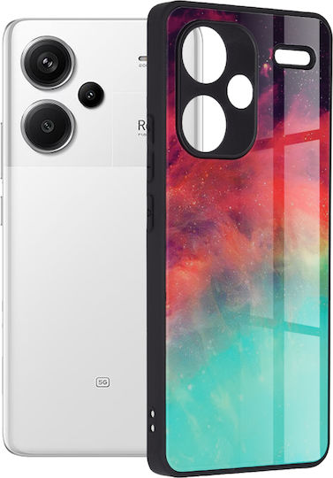 Techsuit Glaze Umschlag Rückseite Silikon Mehrfarbig (Redmi Note 13 Pro+)