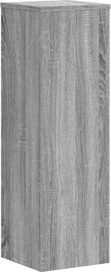 vidaXL Pflanzenständer Holz Grau 25cmx25cmx80cmcm. 2Stück