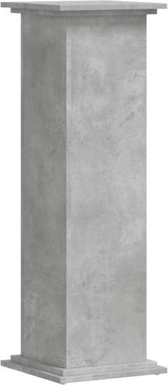 vidaXL Pflanzenständer Holz Grau 33cmx33cmx100cmcm.