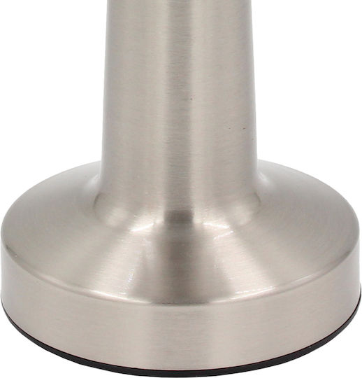 Keskor Metal Lampă de masă LED cu Abajur Argintiu și Bază