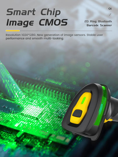 NG Handheld-Scanner Verkabelt mit 2D- und QR-Barcode-Lesefunktion