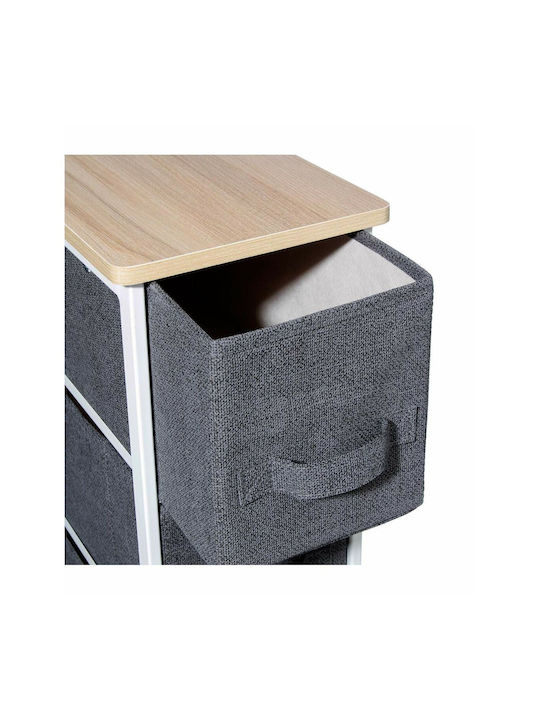 Schubladen Aufbewahrung mit 4 Schubladen L48xB20xH73.5cm
