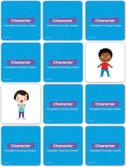 Hand2Mind Learn Everything About Emotions Образователна Игра Образователни за 3+ години Години