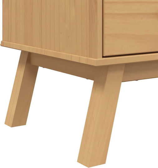 Cabinet de depozitare din lemn masiv L85xW43xH125buc