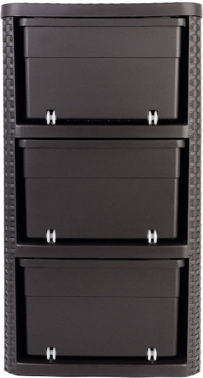 Schubladen Aufbewahrung L33xB38xH63cm