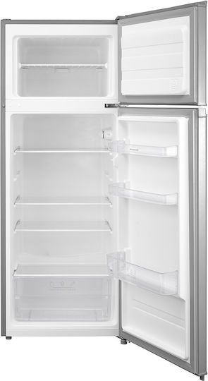 Brandt Kühlschrank mit Doppeltür 204Es H143xB55xT55cm. Inox BFD4355EX