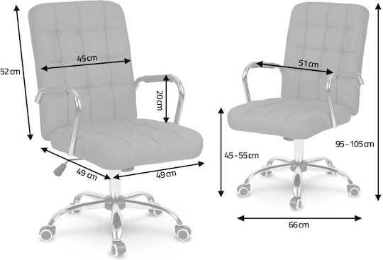 Sofotel Benton Office Chair With Grey Recline
