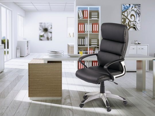 Sofotel EG-228 Καρέκλα Γραφείου με Ανάκλιση Μαύρη