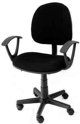 Velco Black Office Chair