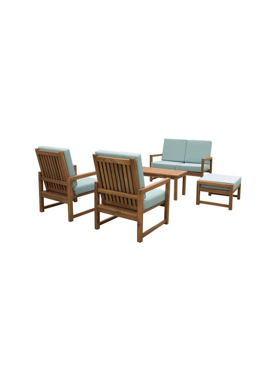 Set Cameră De Zi Pentru Exterior 5 Piese TEAK