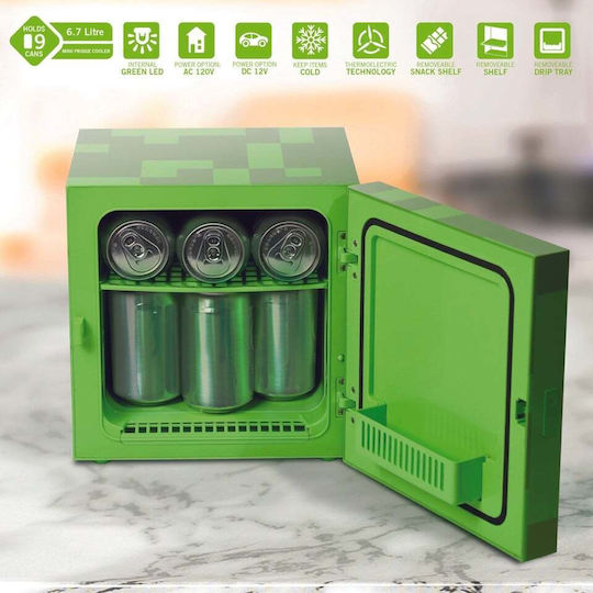 Minecraft Creeper Block Hotel Minibar 6,7lt