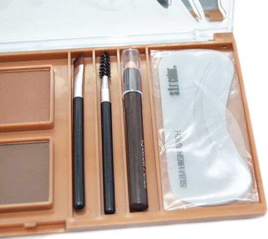 Paleta pentru sprâncene Sfr Color Brows Kit