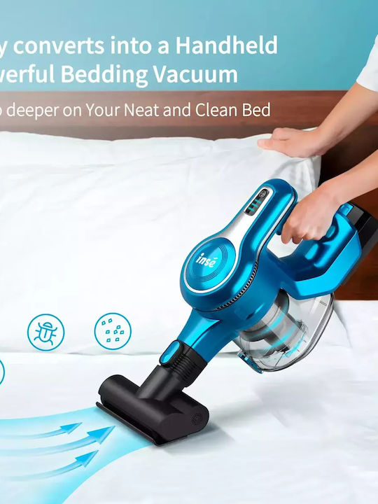 Inse Rechargeable Stick & Handheld Vacuum Blue