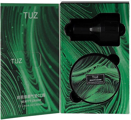 Cc Cream Air Cushion Foundation Tuz Beauty Charm 02 Natural Skin