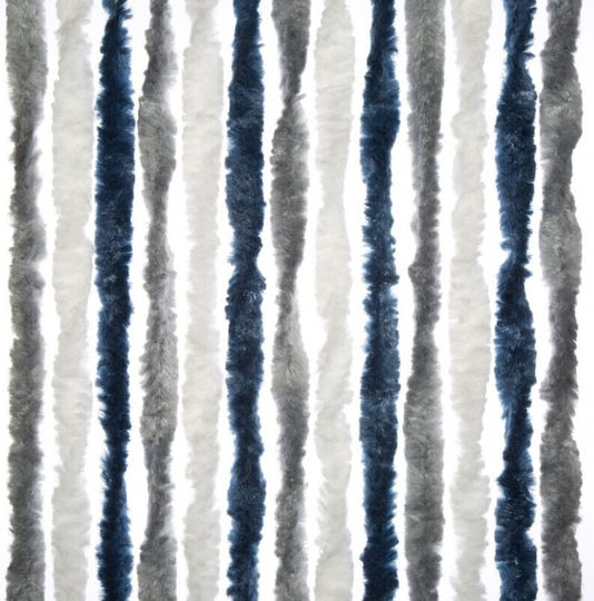 Escape Plastic Door Curtain Blue 56x185cm 1143223
