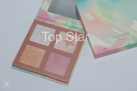Paleta de pudră iluminatoare Focallure Star