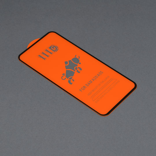 Techsuit 111d Full Glue Full Face Tempered Glass Μαύρο (Samsung Galaxy A35 5G, Samsung Galaxy A55 5G)