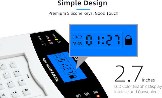 PGST Wireless Alarm System (GSM / Wi-Fi)
