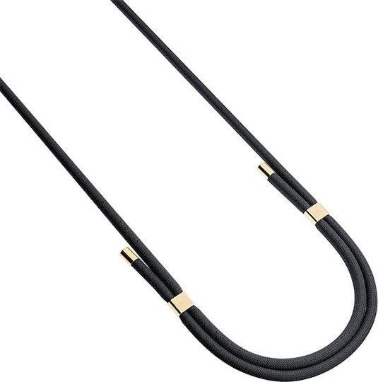 3MK Neck Strap for Mobile Phones Black