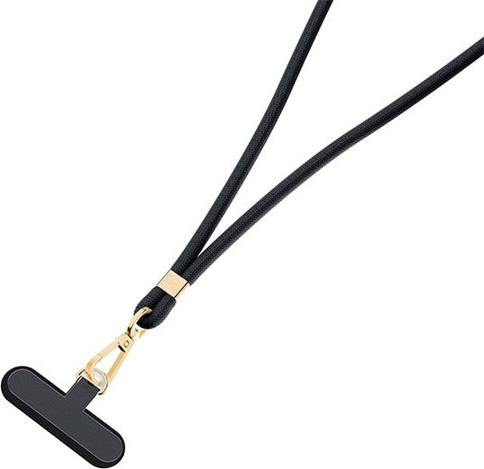 3MK Neck Strap for Mobile Phones Black