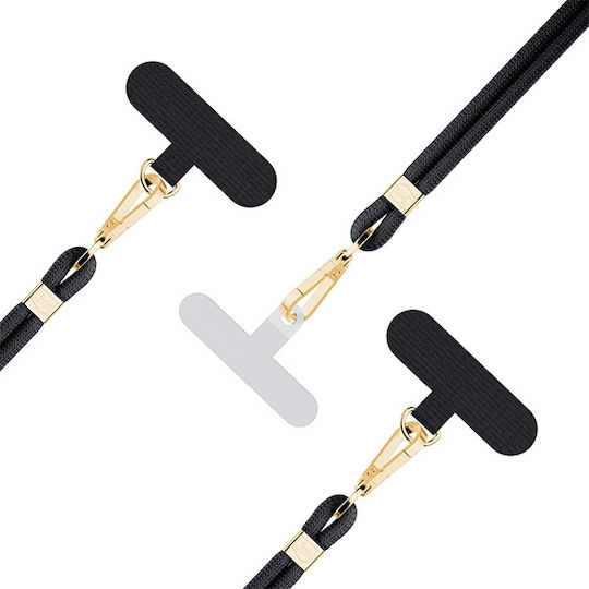3MK Neck Strap for Mobile Phones Black