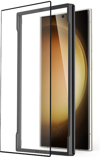 ESR Закалено стъкло за цялото лице Черен (Galaxy S23 Ultra)